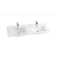 Ceramic Cabinet Basin - Rectangle Series 1500  double